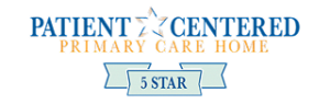 Patient-Centered Primary Care Home 5-Star certification badge